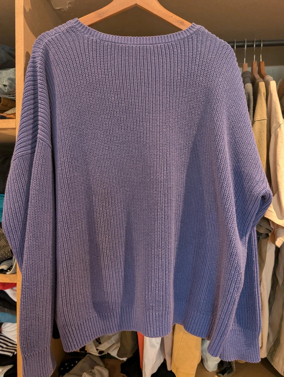 Esprit violet sweater – photo 5